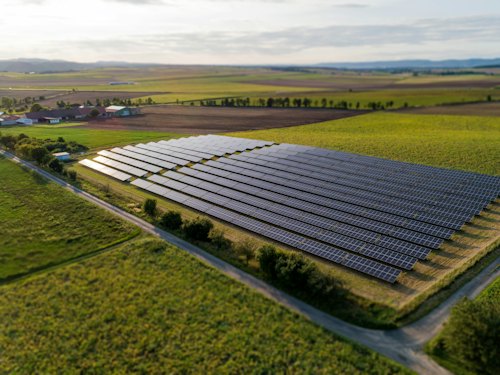 Scene 2 of sustainable industry and clean energy.